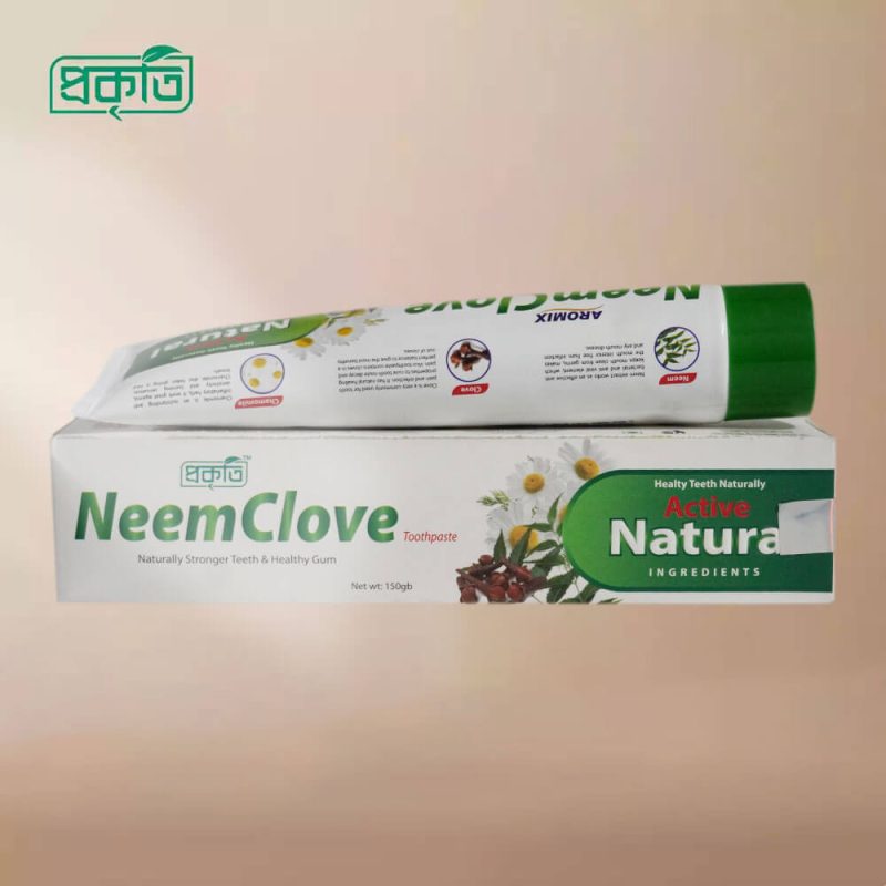 NeemClove Toothpaste - প্রকৃতি নিম লবঙ্গ টুথপেস্ট - Image 2