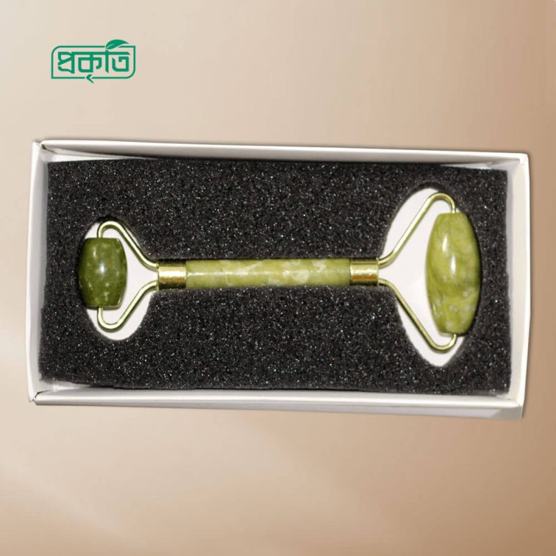 Facial Massage Roller - Jade Roller - ফেসিয়াল ম্যাসাজ রোলার (জেড রোলার) - Image 3